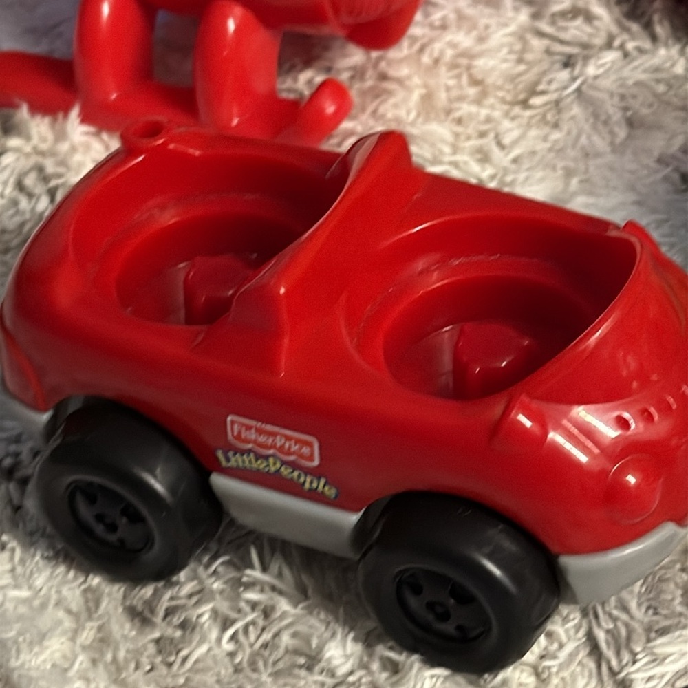 Y2K playschool little people all pieces included Colorful Kids Toy Vehicle Set - Picture 4 of 17